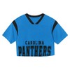 NFL Carolina Panthers Women's Short Sleeve Fashion Crop Jersey - 2 of 3