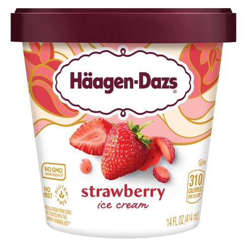 Ice Strawberry - : Cream Haagen-dazs Target 14oz