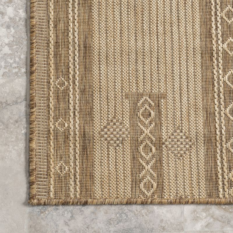 nuLOOM Leigh Stripes Indoor/Outdoor Area Rug, 6 of 11