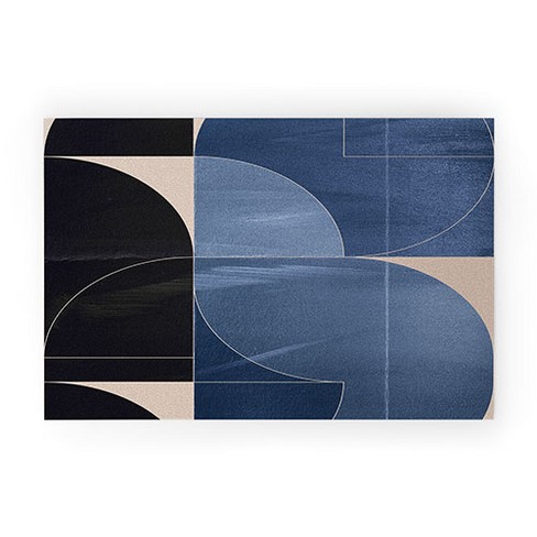 Gaite Minimal Geometric Shapes 218 Welcome Mat - Deny Designs - image 1 of 3