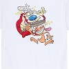 Men's - Ren & Stimpy - Ren and Stimpy Retro Nickelodeon Logo Short Sleeve Graphic T-Shirt - 2 of 4
