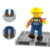 PICASSO-TILES Magnetic Tiles 2-in-1 Excavator & Backhoe Construction Truck, Toy for Kids - 4 of 4