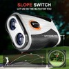 NAYSAYE Golf Rangefinder 1200 Yards 7X Magnification Distance Measuring Device Golf Accessories for Men Golfer, White - 2 of 4