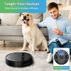 MAMNV G20 Robot Vacuum and Mop Combo, App/Alexa, 2000 PA Robotic Vacuum with WiFi/Bluetooth, Self-Charging Ideal for Pet Hair, Black - 4 of 4
