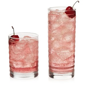 Libbey Pueblo 16 Piece Tumbler and Rocks Glass Set - 1 of 4