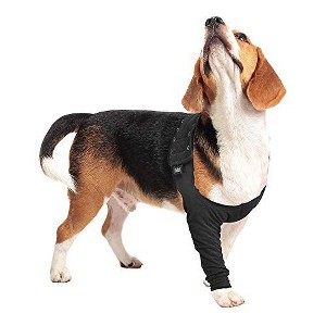 Suitical Recovery Single Sleeve for Dogs - Chest Circumference, Black - 1 of 4