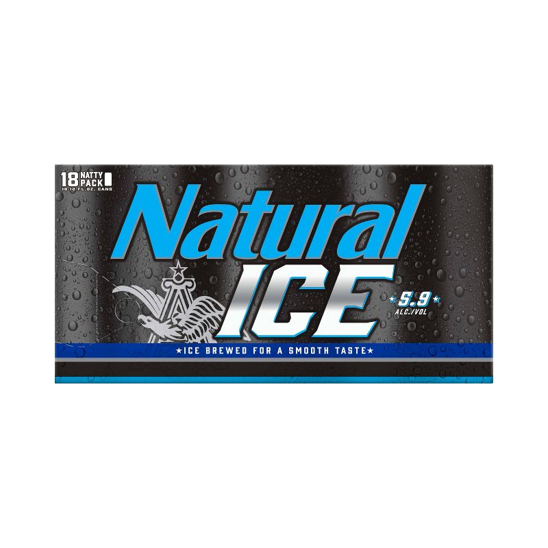 Natural Ice Beer - 18pk/12 fl oz Cans, 6 of 10