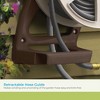 Suncast Sidewinder 100 Foot Wall Mount Garden Yard Outdoor Hose Reel, Taupe - 4 of 4