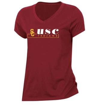 NCAA USC Trojans Women's Core V-Neck T-Shirt