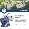 Disc-O-Bed Youth Double Cot Kid-O-Bunk, Modular for Bunk Beds, Dual Cots, or Bench with 2 Carry Bags - 4 of 4