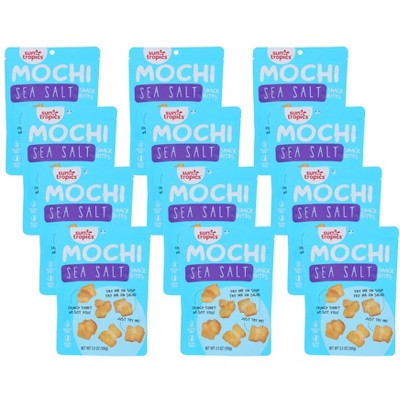 Sun Tropics Mochi Sea Salt Snack Bites - Case of 12/3.5 oz