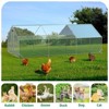 Garvee Large Metal Chicken Coop, Poultry Chicken Hen Cage, Rabbits Duck House with Waterproof and Anti-UV Cover for Outside, Backyard and Farm - 3 of 4