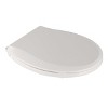 Toilet Seat, Quiet and Soft-Close, Safe PP Material, with Accessories, Easy to Install and Remove, Universal Design, Suitable for Standard Toilets - 3 of 4