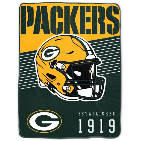 green bay packers throw blanket