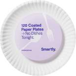 Coated Disposable Paper Plates - 9" - Smartly™
