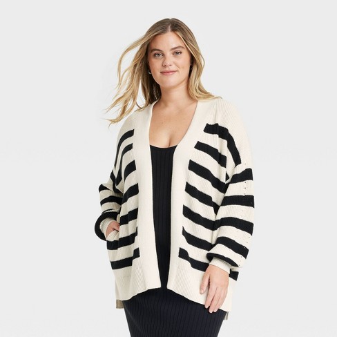 Woman Within Women's Plus Size Perfect Cotton Duster Cardigan