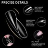 YEVYO Round Gel Fake Nail Tips Full Cover On Fake Nails - 240 PCS - 3 of 4