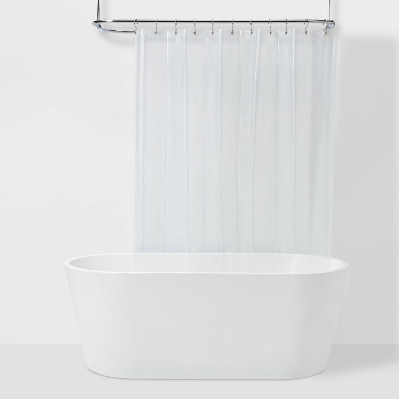PEVA Medium Weight Shower Liner Clear - Made By Design™, 3 of 8