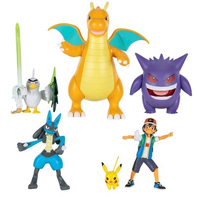 Pokemon Black & White Trainer Figures Ash with Pikachu Exclusive Action Figure