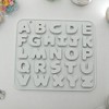 Unique Bargains Candy Making Moulds 26-Cavity Alphabet Letters Candy Mould Hand Wash 6.22"x5.51"x0.35" 1 Pc - 2 of 4