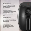 Elite Cuisine 2qt Digital Air Fryer - Black - 2 of 4