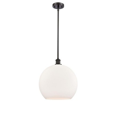Athens - 1 Light Pendant In Industrial Style-16.38 Inches Tall and 13.75 Inches Wide