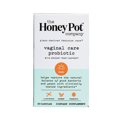 The Honey Pot Oral Vaginal Probiotic Supplements - 30ct