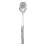 Winco Stainless Steel Solid Serving Spoon, 11-3/4-Inch