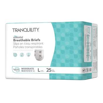 Tranquility Essential Disposable Diaper Brief, Moderate, Large