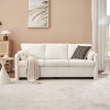 Comfy Sofa Couch,Modern Upholstered Chenille Fabric Sofa,Comfortable And Durable-Maison Boucle - 3 of 4