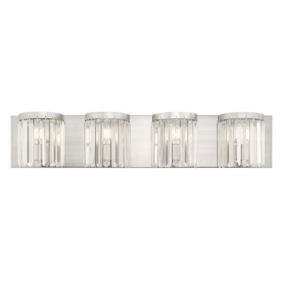 Livex Lighting Ashton 4 - Light Vanity in  Brushed Nickel