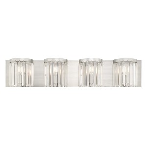 Livex Lighting Ashton 4 - Light Vanity in  Brushed Nickel - 1 of 1