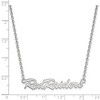 Black Bow Jewelry Sterling Silver Texas Tech Red Raiders NCAA Necklace 18 Inch - 2 of 4