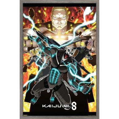 Trends International Kaiju No. 8: Season 2 (2025) - Key Art Framed
