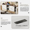 NicBex Full/Queen Farmhouse Bed Frame with Move Storage Headboard,Platform Bed with Charging Station,No Box Spring Needed,White/Gray - 3 of 4