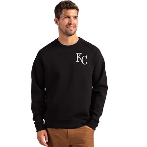 Kansas City Royals Cutter & Buck Roam Recycled Crew Neck Mens Pullover - 1 of 1
