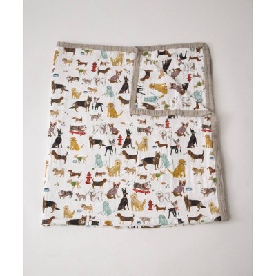  Little Unicorn Cotton Muslin Quilt Big Kid - Woof 