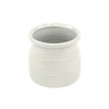Cheung's Kifon White Curved Ceramic Pot - Medium - 3 of 3