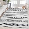 2x8 Hallway Runner Rug, Washable Kitchen Runner, Non-Slip, Geometric Boho Design, Stain-Resistant Moroccan Style Rug for Kitchen and Living Room - 2 of 4