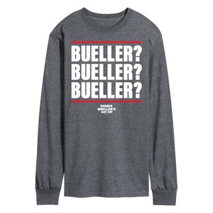 Men's - Ferris Bueller's Day Off - Bueller Bueller Bueller Long Sleeve Graphic T-Shirt - 1 of 4