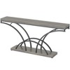 Resenkos 70.9" Console Table, Sofa Table with Faux Marble Tabletop for Entryway Gray - 2 of 4