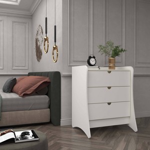 Manhattan Comfort Coney 3 Drawer Dresser - 1 of 4