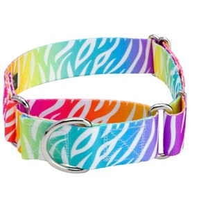 Country Brook Petz HossFit Jr Wide Martingale Dog Collar - Animal Print Collection - 1 of 4