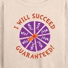 Women's - Dr. Seuss - I Will Succeed Lightweight French Terry Wide Neck Long Sleeve Shirt - 2 of 4