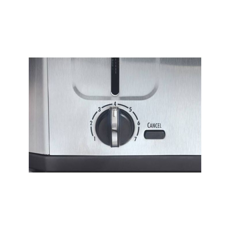 Hamilton Beach 4 Slice Toaster Brushed Stainless Steel - 24714, 3 of 6