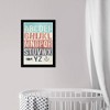 15" x 21" Nauticalphabet Typography and Quotes Framed Art Print - Wynwood Studio: Modern Decor, Black Frame, Vertical Display - 4 of 4