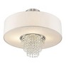 Livex Lighting Carlisle 4 - Light Semi-Flush Mount in  Brushed Nickel - 4 of 4