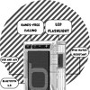 Bumpboxx Retro Pager Beeper | Outdoor Portable Bluetooth Speaker -Clear - Manufacturer Refurbished - 2 of 4