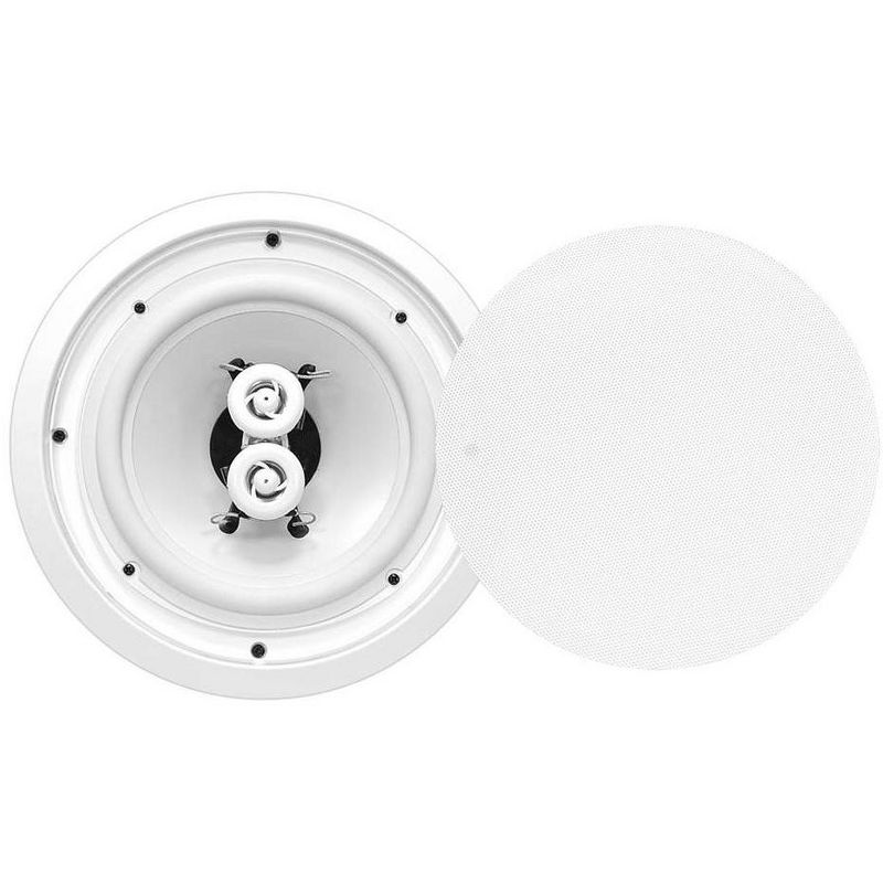Pyle PWRC62 6.5 Inch 300W Home Audio In Ceiling or Outdoor Speaker, Single, 1 of 6