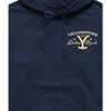 Men's - Yellowstone - Property Of Dutton Family Graphic Fleece Pullover Hoodie - 3 of 4